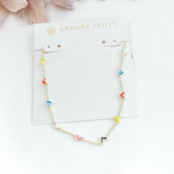 Kendra Scott Jewelry New Kendra Scott Haven Heart Gold Strand